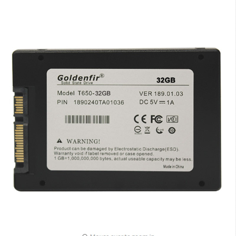 Goldenfir SSD SATA3 2.5 inch 1TB 960GB 480G 240GB 120GB 60GB Hard Drive Disk HD HDD Disc Solid State Disks 2.5 " Internal SSD