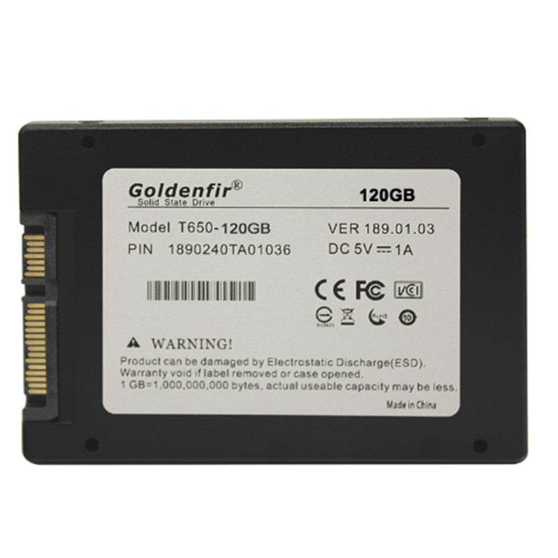 Goldenfir SSD SATA3 2.5 inch 1TB 960GB 480G 240GB 120GB 60GB Hard Drive Disk HD HDD Disc Solid State Disks 2.5 " Internal SSD