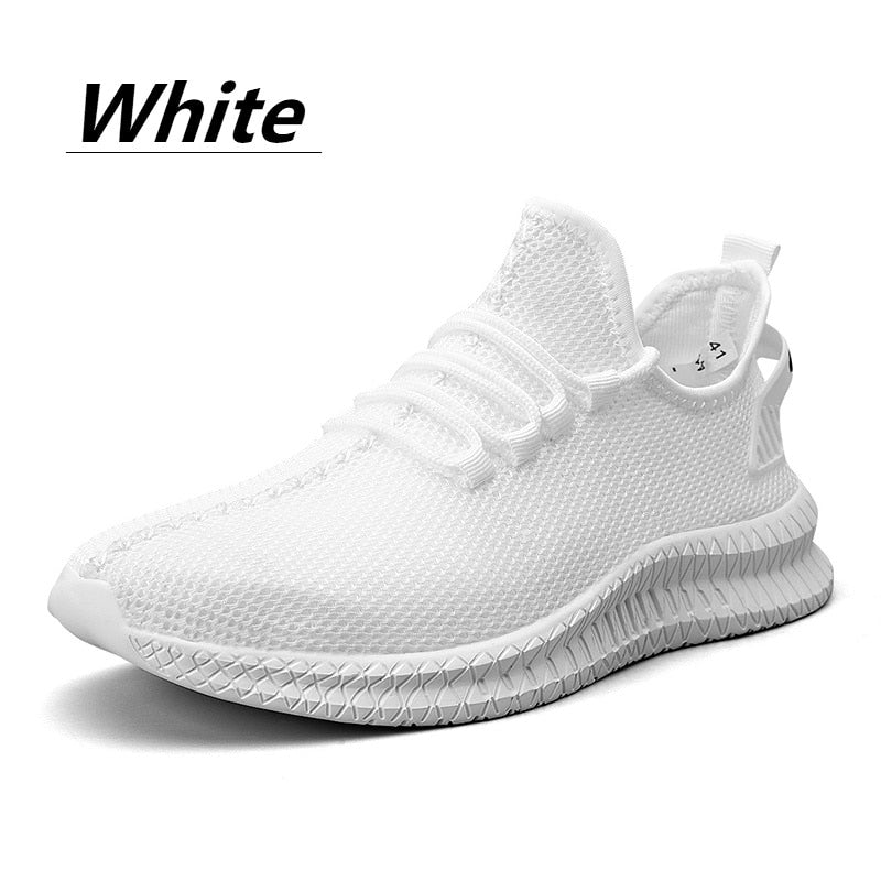 Men Sneakers Mesh Breathable Running Shoes Male Lightweight Sport Shoes Athletic Sneakers Man Casual Shoes Large Size