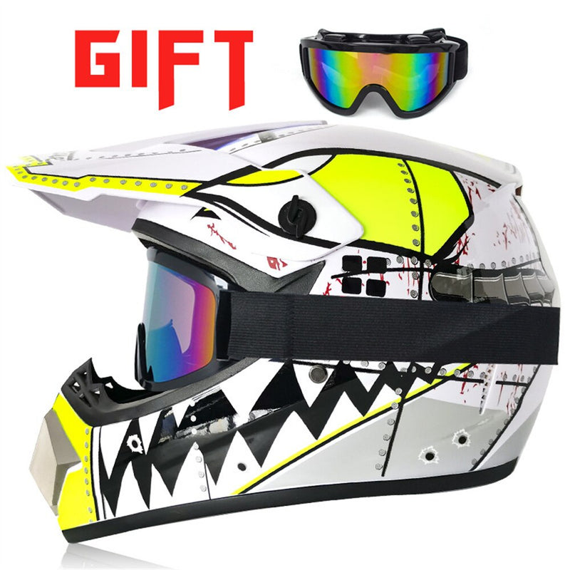 Motorcycle Off-road Helmets Motocross Capacete Casco Moto Bicycle Downhill Helmet Dot Approved ATV Dirt DH Racing Cross Unisex