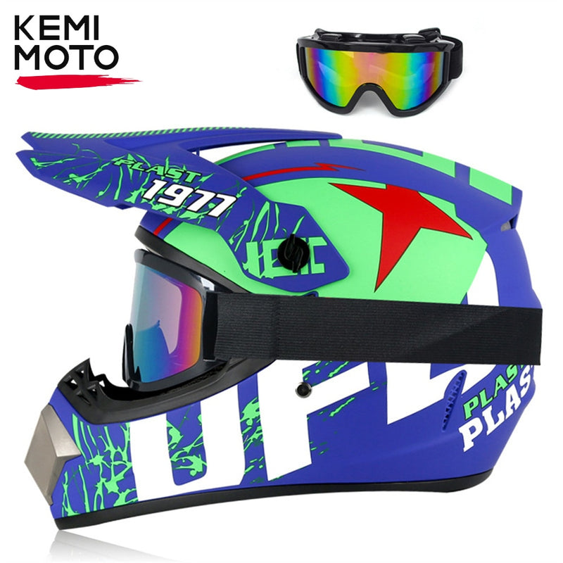 Motorcycle Off-road Helmets Motocross Capacete Casco Moto Bicycle Downhill Helmet Dot Approved ATV Dirt DH Racing Cross Unisex