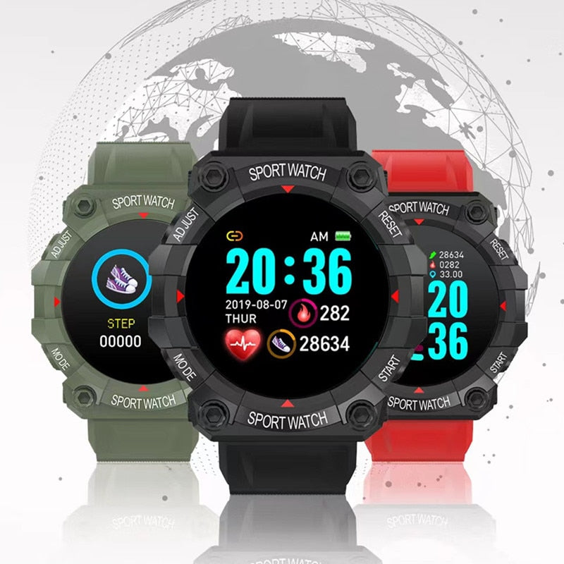 Fitness Sports Smart Watch Men Women 1.44 inch color display Smartwatch Touch Screen Wristwatch Incoming Call/SMS Prompt Watches