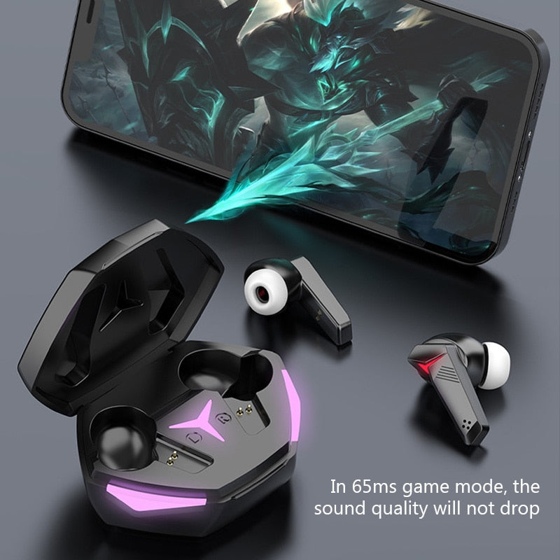 T33 TWS Bluetooth Earphones Wireless Fone HiFi Sound Headphones with Mic Gaming Headset Stereo Sports Earbuds Touch Control