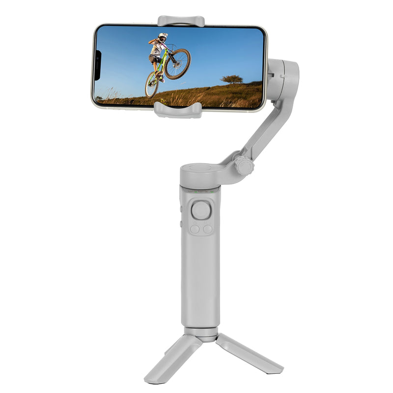 Q18 Desktop Cellphone Action Camera Holder Gimbal Handheld Stabilizer Selfie Stick Tripod Light for iPhone Xiaomi Smartphone New