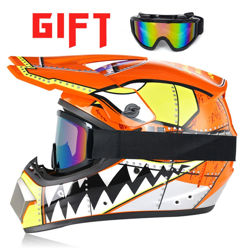 Motorcycle Off-road Helmets Motocross Capacete Casco Moto Bicycle Downhill Helmet Dot Approved ATV Dirt DH Racing Cross Unisex