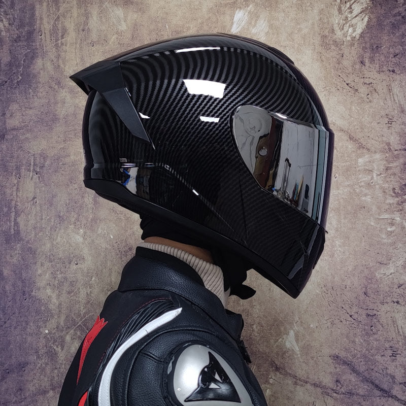 Winter Warm Double Visor Motorcycle Helmet Full Face Racing Helmets Motorbike Sports Helmet Casco Moto