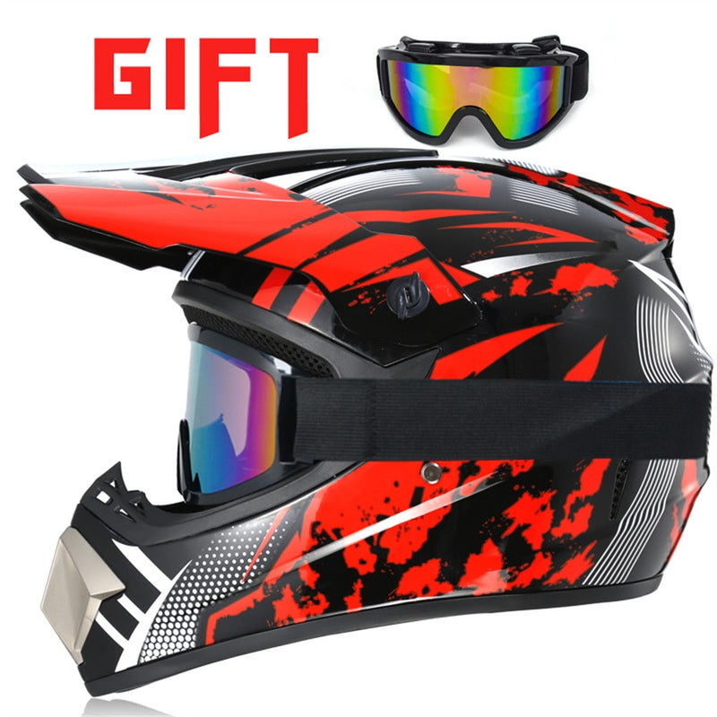 Motorcycle Off-road Helmets Motocross Capacete Casco Moto Bicycle Downhill Helmet Dot Approved ATV Dirt DH Racing Cross Unisex