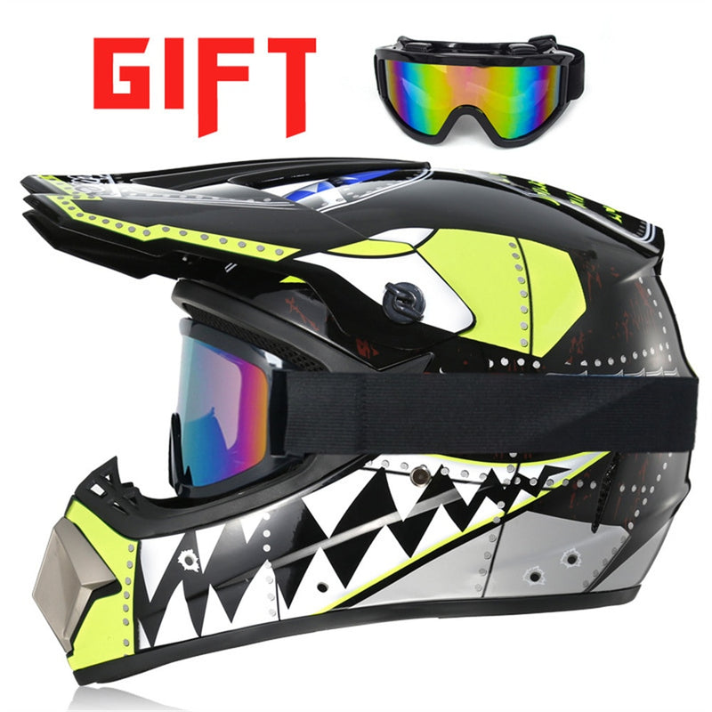 Motorcycle Off-road Helmets Motocross Capacete Casco Moto Bicycle Downhill Helmet Dot Approved ATV Dirt DH Racing Cross Unisex