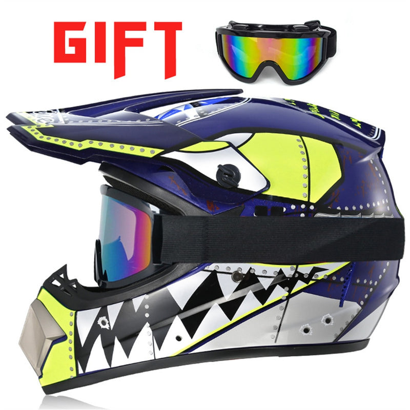 Motorcycle Off-road Helmets Motocross Capacete Casco Moto Bicycle Downhill Helmet Dot Approved ATV Dirt DH Racing Cross Unisex