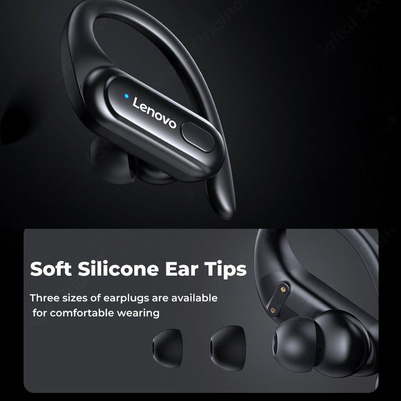 Lenovo XT60 Bluetooth 5.3 Earphone True Wireless Sports Headphones Touch TWS With Mic Noise Reduction Earbuds Waterproof Headset