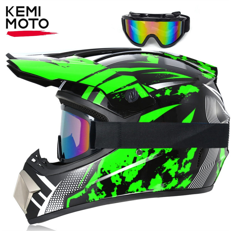 Motorcycle Off-road Helmets Motocross Capacete Casco Moto Bicycle Downhill Helmet Dot Approved ATV Dirt DH Racing Cross Unisex