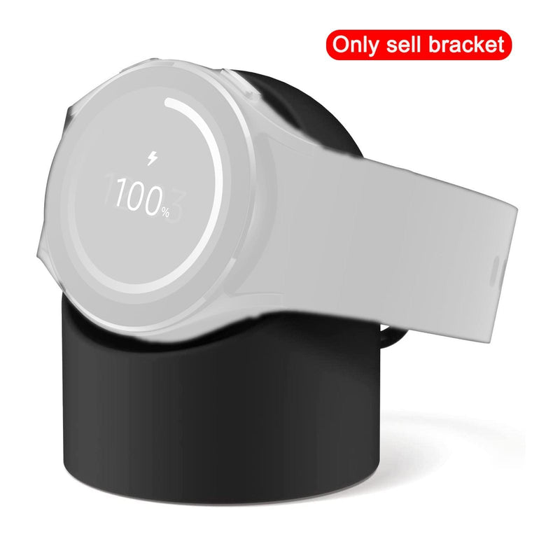 Silicone Charger Cradle Dock Wireless Charger Stand Dock Bracket For Samsung Galaxy Watch 3/4 Watch Charging Base